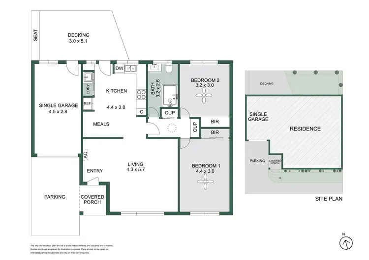 Floorplan of Homely unit listing, 4/438-440 Nepean Highway, Parkdale VIC 3195