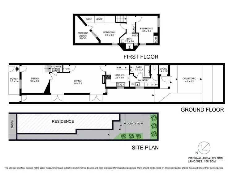 Floorplan of Homely house listing, 6 Ennis Street, Balmain NSW 2041
