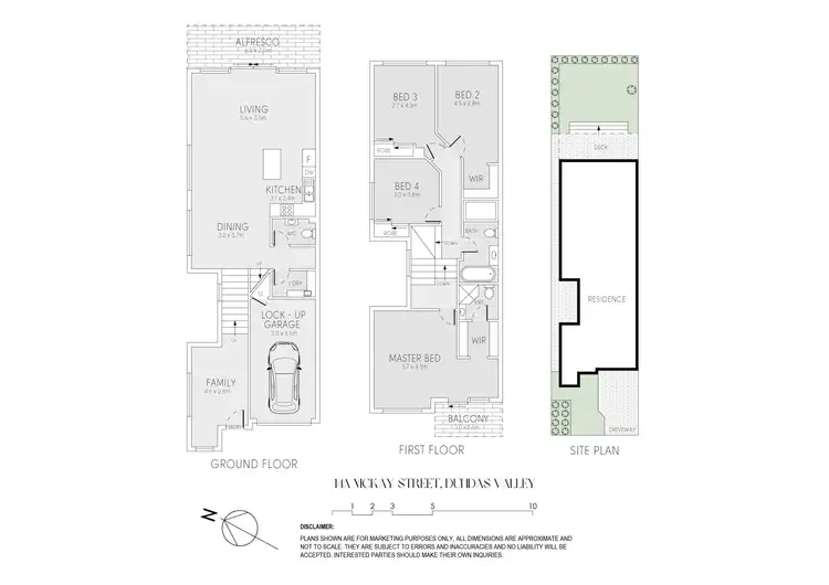 Floorplan of Homely semi-detached listing, 14A McKay Street, Dundas Valley NSW 2117