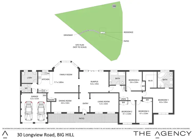 Floorplan of Homely rural property listing, 30 Long View Road, Big Hill NSW 2579