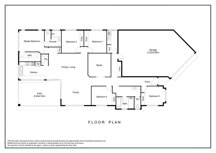Floorplan of Homely house listing, 9 Beaumont Terrace, Mount Sheridan QLD 4868