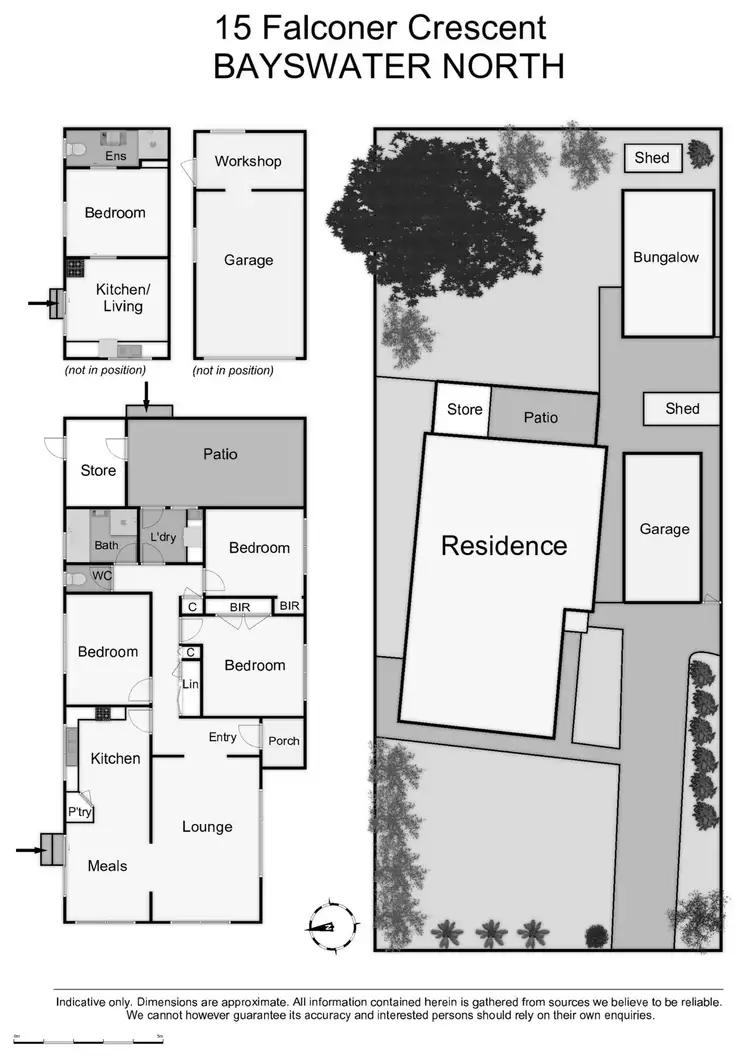 Floorplan of Homely house listing, 15 Falconer Crescent, Bayswater North VIC 3153