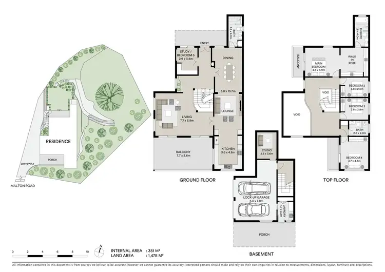 Floorplan of Homely house listing, 113 Malton Road, Beecroft NSW 2119