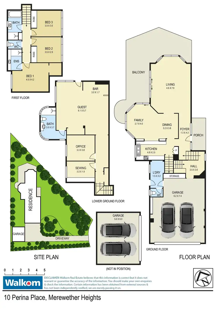 Floorplan of Homely house listing, 10 Perina Place, Merewether Heights NSW 2291