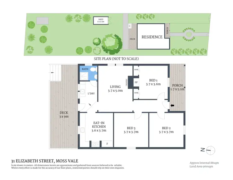 Floorplan of Homely house listing, 31 Elizabeth Street, Moss Vale NSW 2577