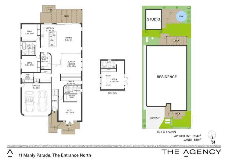 Floorplan of Homely house listing, 11 Manly Parade, The Entrance North NSW 2261