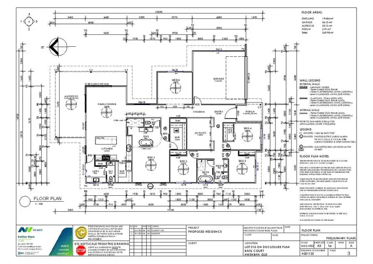 Floorplan of Homely house listing, 11 Basil Court, Nikenbah QLD 4655