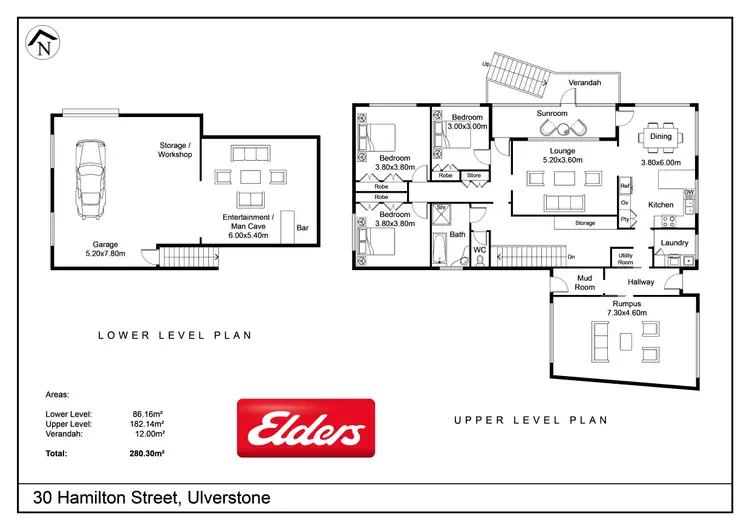 Floorplan of Homely house listing, 30 Hamilton Street, Ulverstone TAS 7315