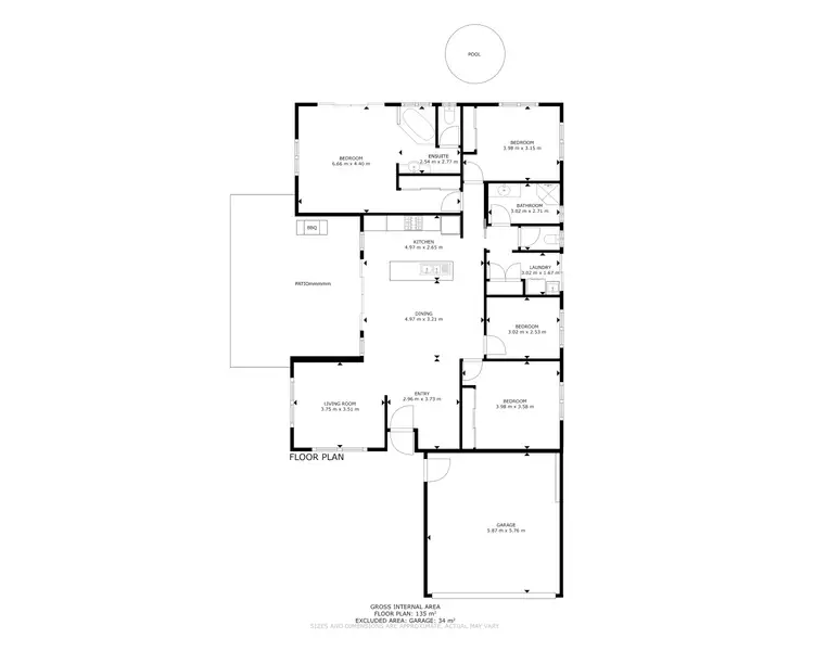 Floorplan of Homely house listing, 33 Fairley Street, Redlynch QLD 4870