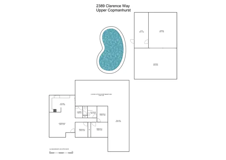 Floorplan of Homely house listing, 2389 Clarence Way, Upper Copmanhurst NSW 2460