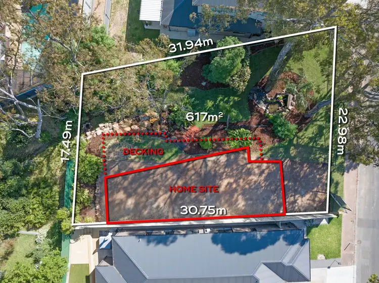 Floorplan of Homely land listing, 18A Kantilla Drive, Athelstone SA 5076