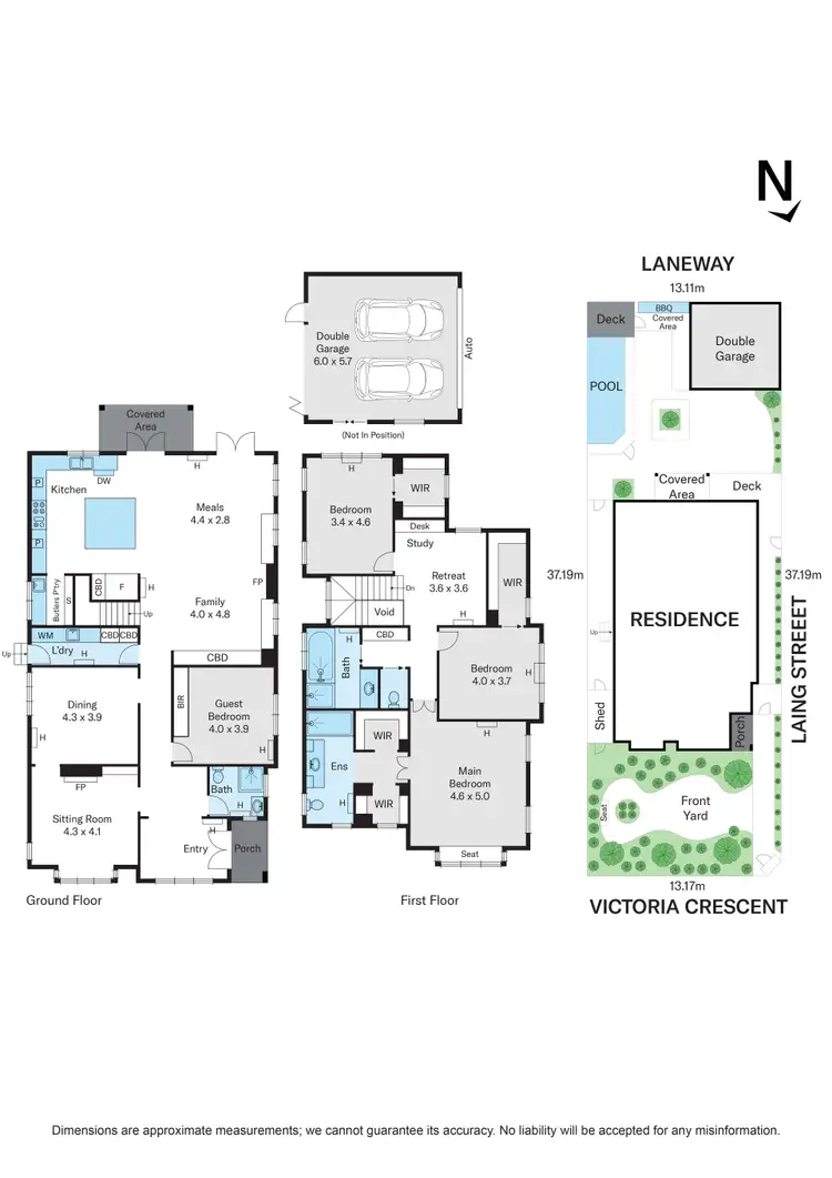 Floorplan of Homely house listing, 52 Victoria Crescent, Mont Albert VIC 3127