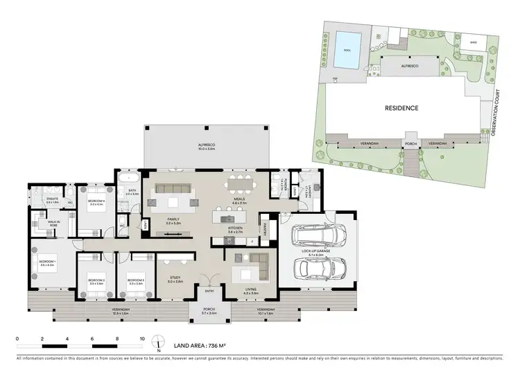 Floorplan of Homely house listing, 1 Observation Court, Brown Hill VIC 3350