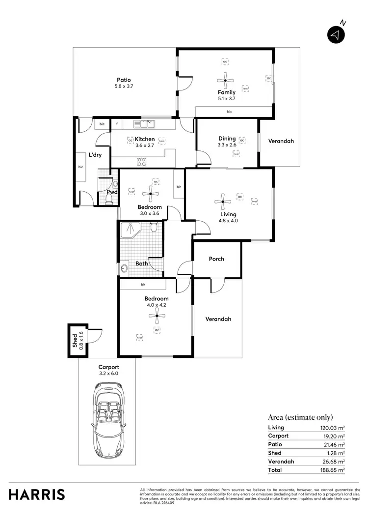 Floorplan of Homely house listing, 49 Sturdee Street, Linden Park SA 5065