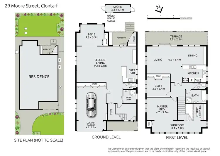 Floorplan of Homely house listing, 29 Moore Street, Clontarf NSW 2093