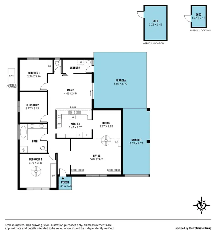 Floorplan of Homely house listing, 7 South Avenue, Hallett Cove SA 5158