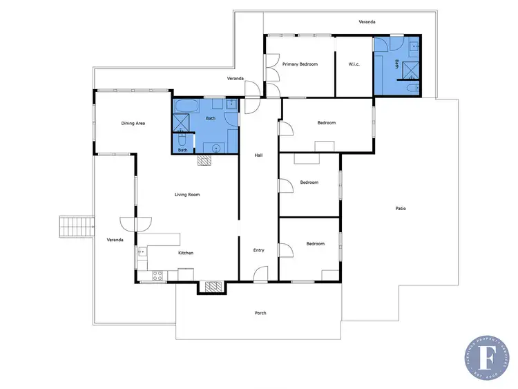 Floorplan of Homely rural property listing, 250 Johnsons Road, Crowther NSW 2803