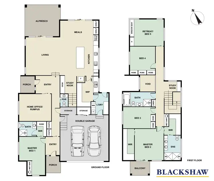 Floorplan of Homely house listing, 42 Thwaites Crescent, Wright ACT 2611