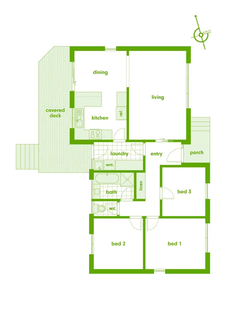 Floorplan of Homely house listing, 23 Michie Street, Wanniassa ACT 2903