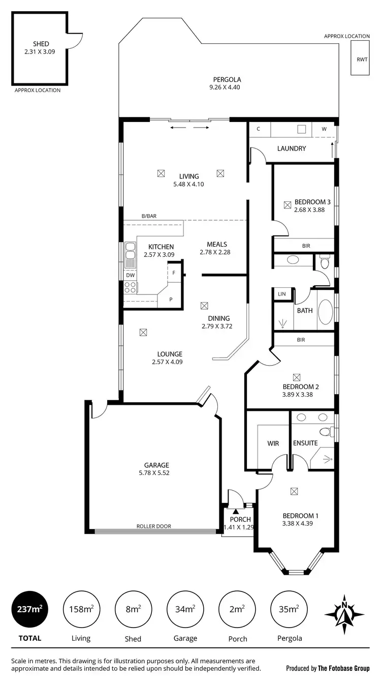 Floorplan of Homely house listing, 43A Daly Street, South Plympton SA 5038