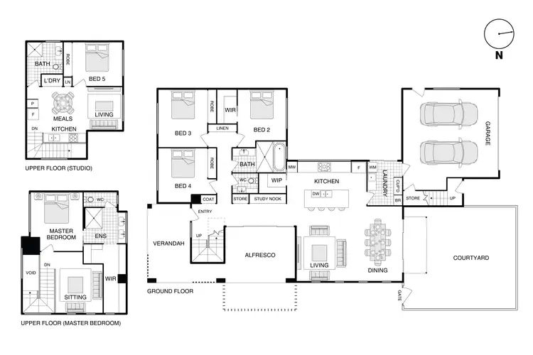 Floorplan of Homely house listing, 147 Gorman Drive, Googong NSW 2620