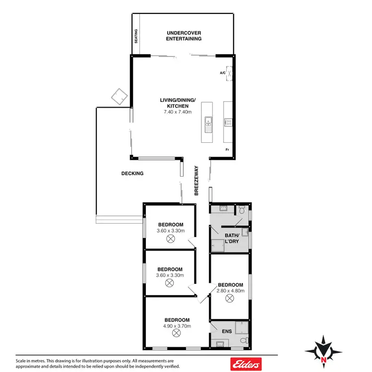 Floorplan of Homely house listing, 1 Golding Street, Goolwa Beach SA 5214