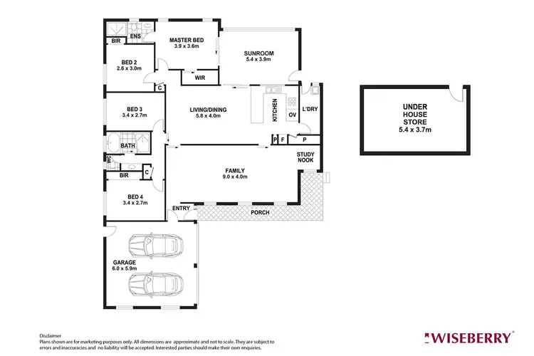Floorplan of Homely house listing, 2 Courigal Street, Lake Haven NSW 2263