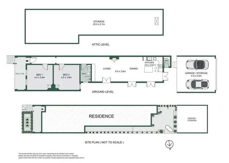 Floorplan of Homely house listing, 80 West Street, North Sydney NSW 2060