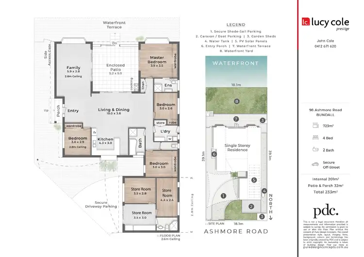 Floorplan of Homely house listing, 98 Ashmore Road, Bundall QLD 4217