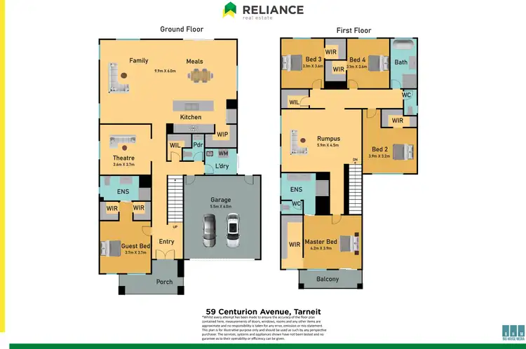 Floorplan of Homely house listing, 59 Centurion Avenue, Tarneit VIC 3029