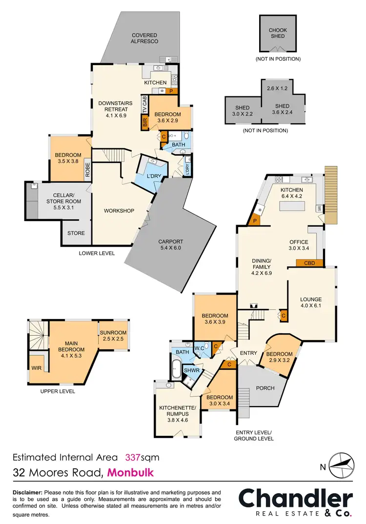 Floorplan of Homely house listing, 32 Moores Road, Monbulk VIC 3793