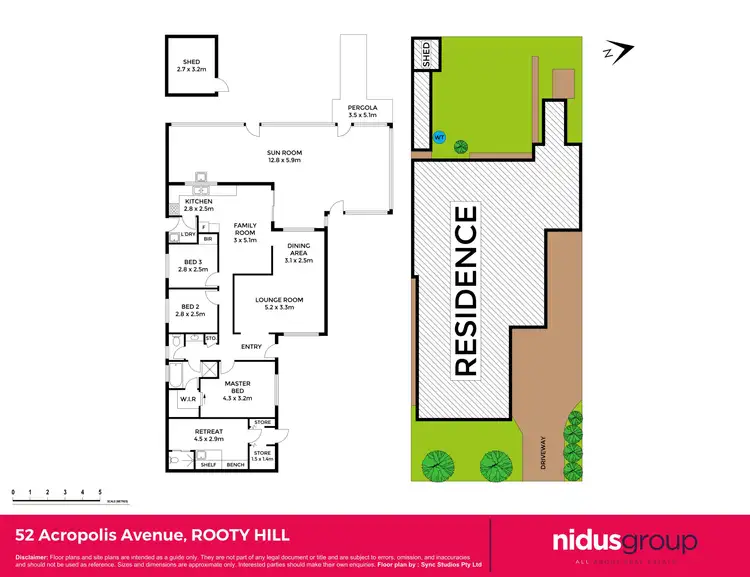 Floorplan of Homely house listing, 52 Acropolis Avenue, Rooty Hill NSW 2766