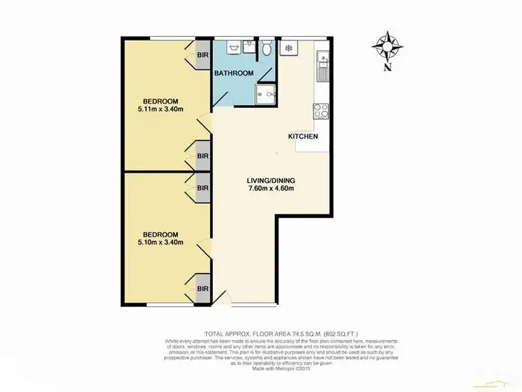 Floorplan of Homely house listing, 1 - 6/635 Blackburn Road, Clayton VIC 3168