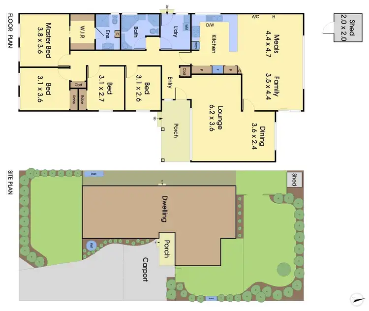 Floorplan of Homely house listing, 815 Highbury Road, Vermont South VIC 3133
