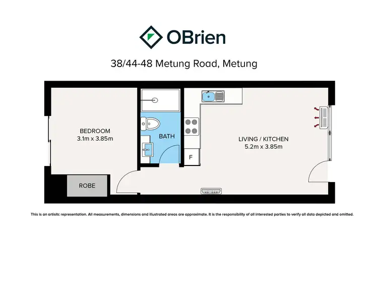 Floorplan of Homely unit listing, 38/44-48 Metung Road, Metung VIC 3904