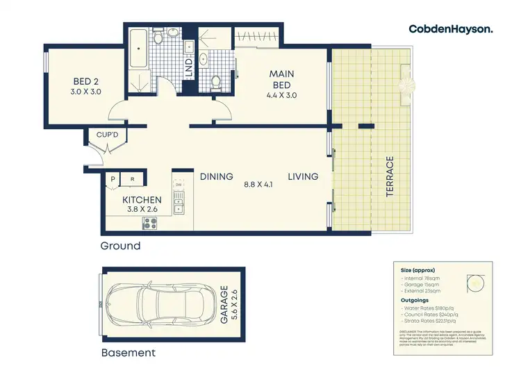 Floorplan of Homely apartment listing, 31/5-13 Hutchinson Street, Surry Hills NSW 2010