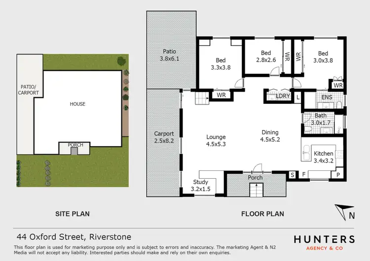 Floorplan of Homely house listing, 44 Oxford Street, Riverstone NSW 2765