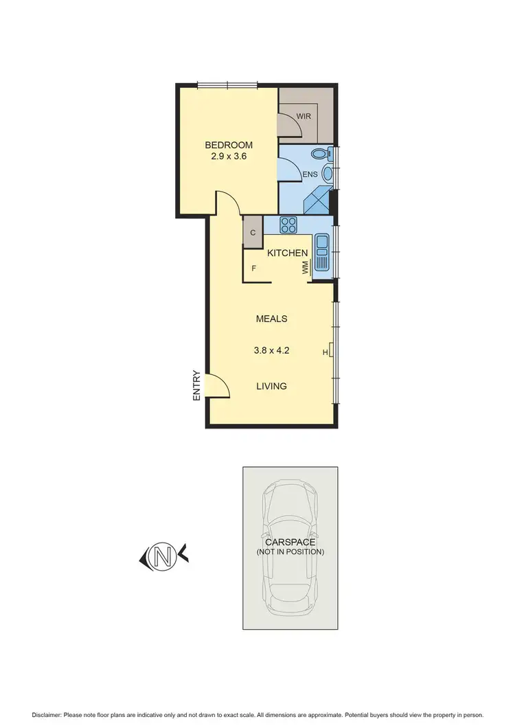 Floorplan of Homely apartment listing, 7/191 Pascoe Vale Road, Essendon VIC 3040