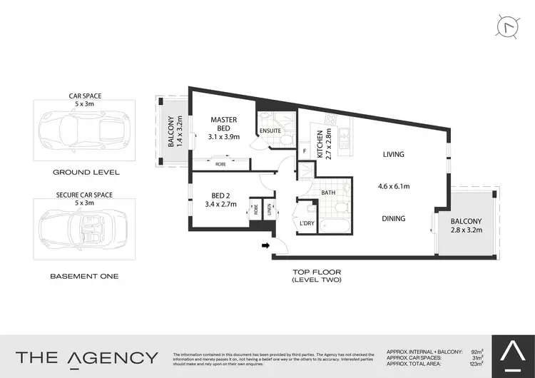 Floorplan of Homely apartment listing, 65C/6-8 Nile Close, Marsfield NSW 2122