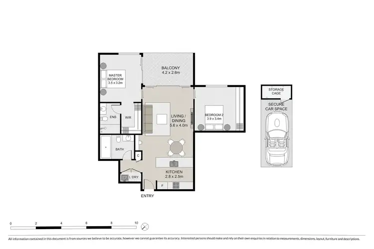 Floorplan of Homely apartment listing, 605/1 Lardelli Drive, Ryde NSW 2112