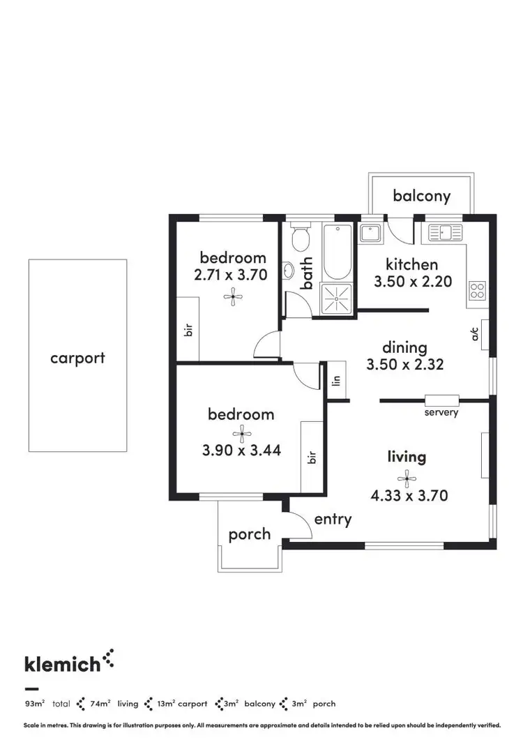 Floorplan of Homely unit listing, 8/23 Blythewood Road, Torrens Park SA 5062