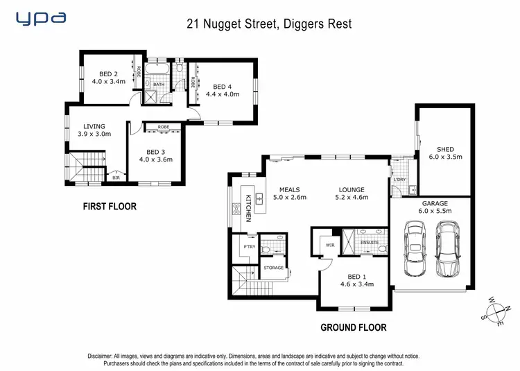 Floorplan of Homely house listing, 21 Nugget Street, Diggers Rest VIC 3427