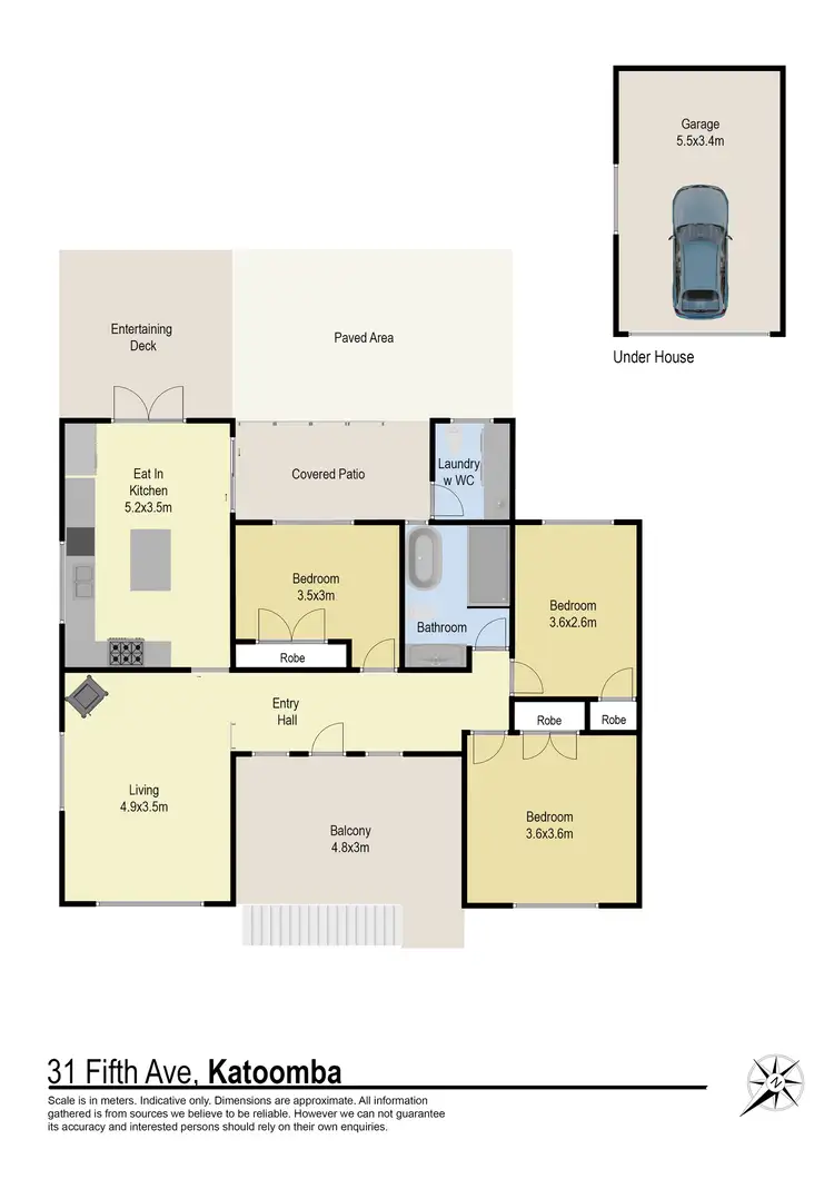 Floorplan of Homely house listing, 31 Fifth Avenue, Katoomba NSW 2780