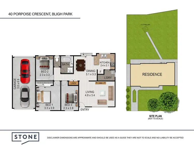 Floorplan of Homely house listing, 40 Porpoise Crescent, Bligh Park NSW 2756