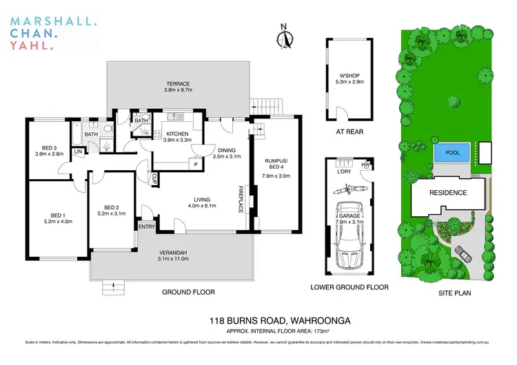 Floorplan of Homely house listing, 118 Burns Road, Wahroonga NSW 2076
