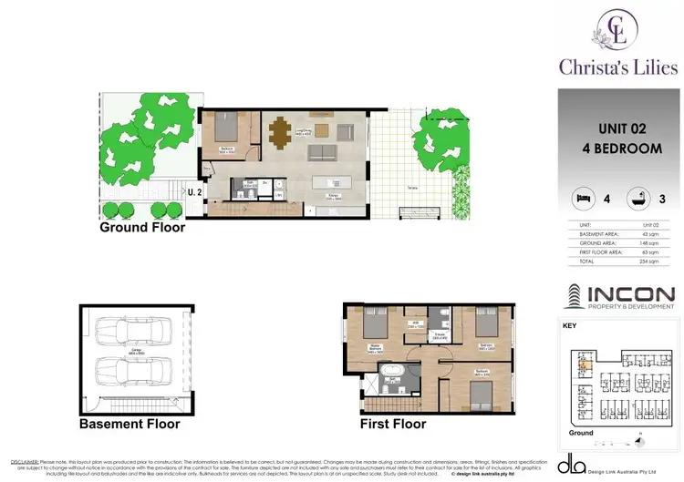 Floorplan of Homely townhouse listing, 4/2-8 Bando Road, Girraween NSW 2145