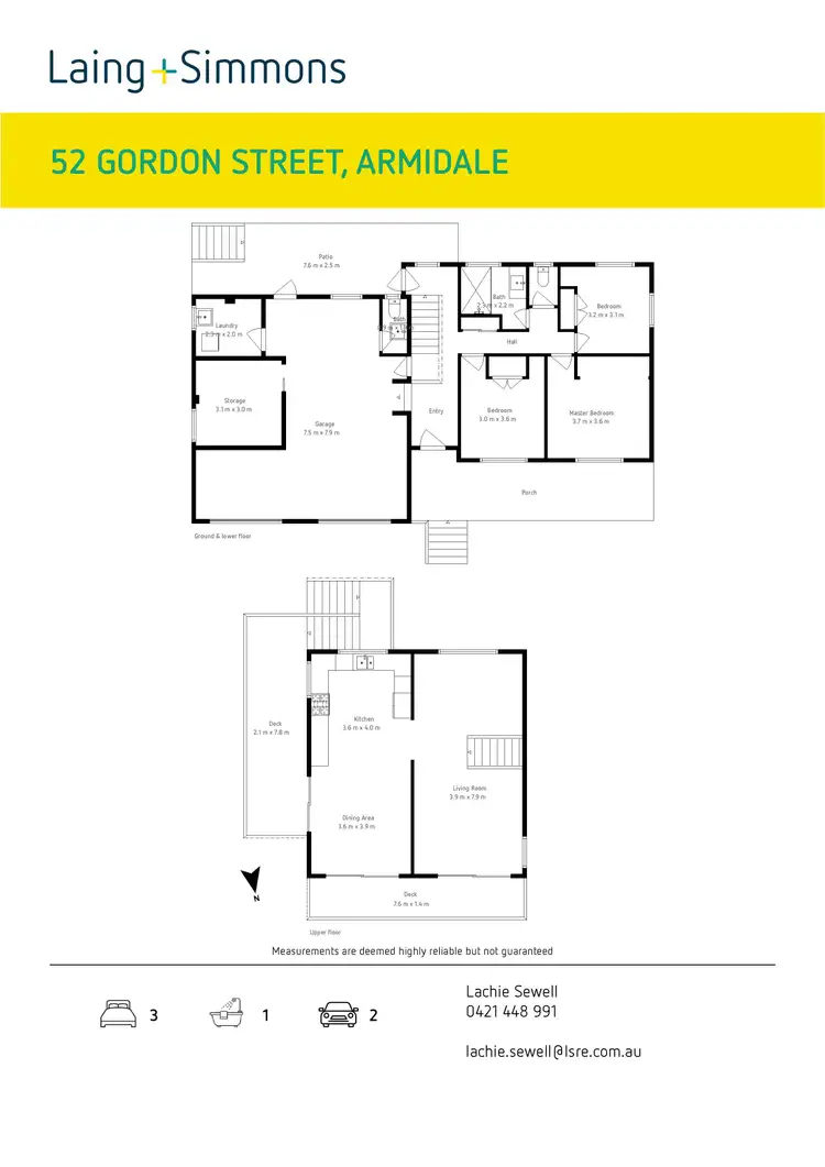 Floorplan of Homely house listing, 52 Gordon Street, Armidale NSW 2350