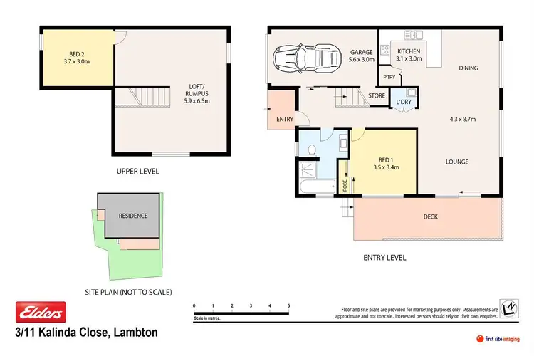 Floorplan of Homely townhouse listing, 3/11 Kalinda Close, Lambton NSW 2299