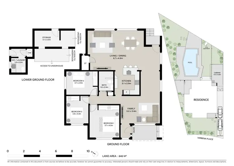 Floorplan of Homely house listing, 8 Verbena Place, Caringbah South NSW 2229
