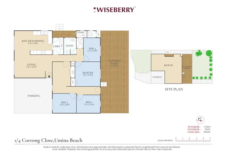 Floorplan of Homely house listing, 1/4 Corrong Close, Umina Beach NSW 2257